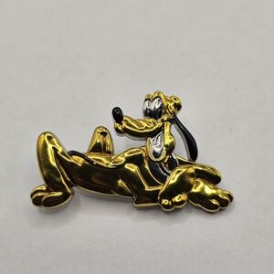 Disney Parks Sculpted Metallic Collection Pin featuring Pluto i